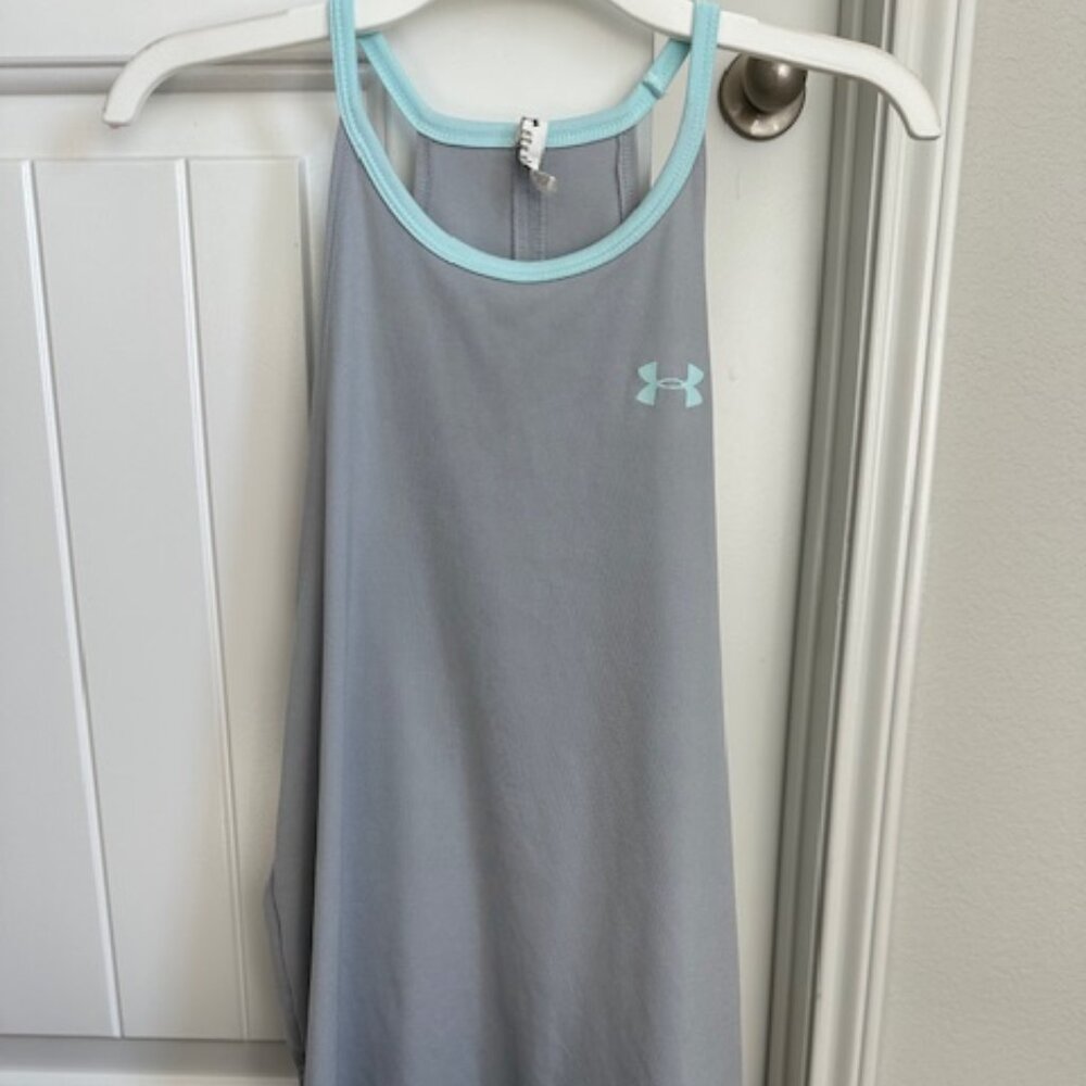 TWO Girls Under Armour  AND Nike athletic tank tops
